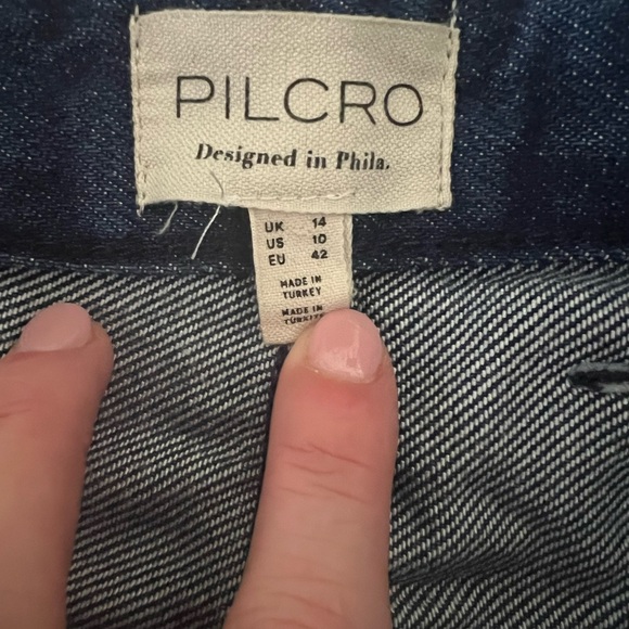 Anthropologie Pilcro Current season denim maxi skirt / size 10 - Picture 2 of 4